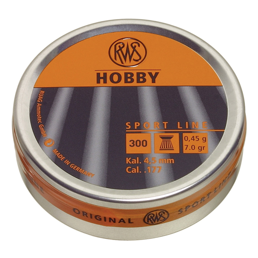 RWS 300rd .177 Cal Hobby Target Shooting Airgun Pellets | AirsoftNMore.com