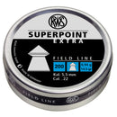 RWS 200rd .22 Cal Super Point Extra Airgun Hunting Pellets