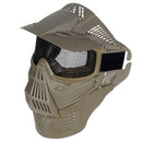 UKARMS Airsoft Full Face Mesh Mask with Neck Protection