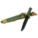 Lancer Tactical M10 Airsoft Dummy Bayonet Rubber Training Knife