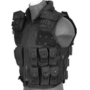 WELL Fire Police SWAT Tactical Airsoft Vest Replica w/ Patches