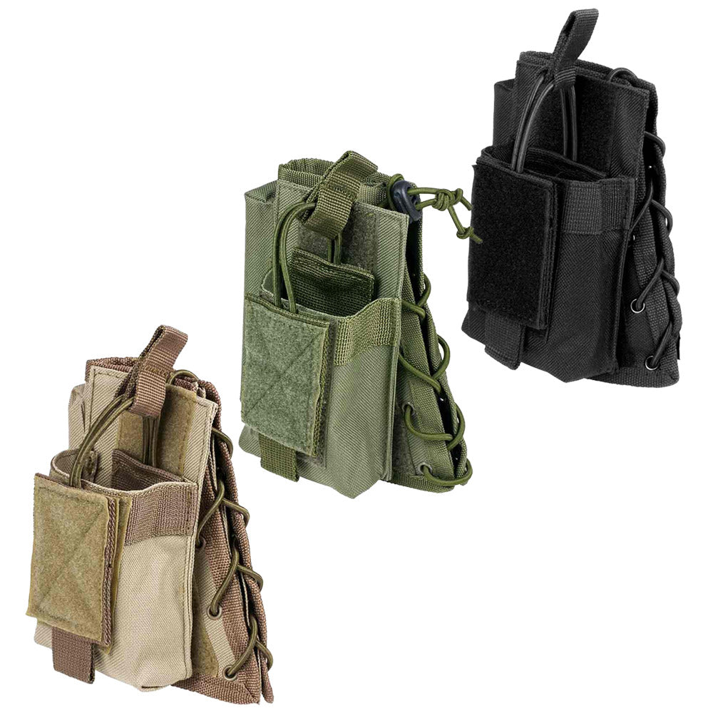 VISM Ambidextrous Padded Stock Riser w/ Magazine Pouch by NcSTAR ...