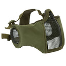 Valken Tactical ZULU Airsoft Lower Face Steel Mesh Mask