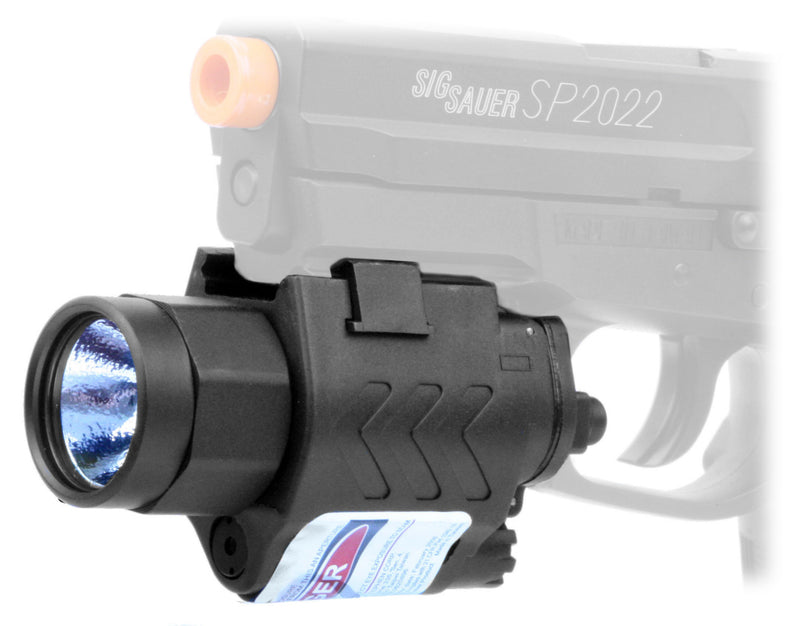 SWISS ARMS Flashlight and Laser Combo Set for Tactical Airsoft Pistols