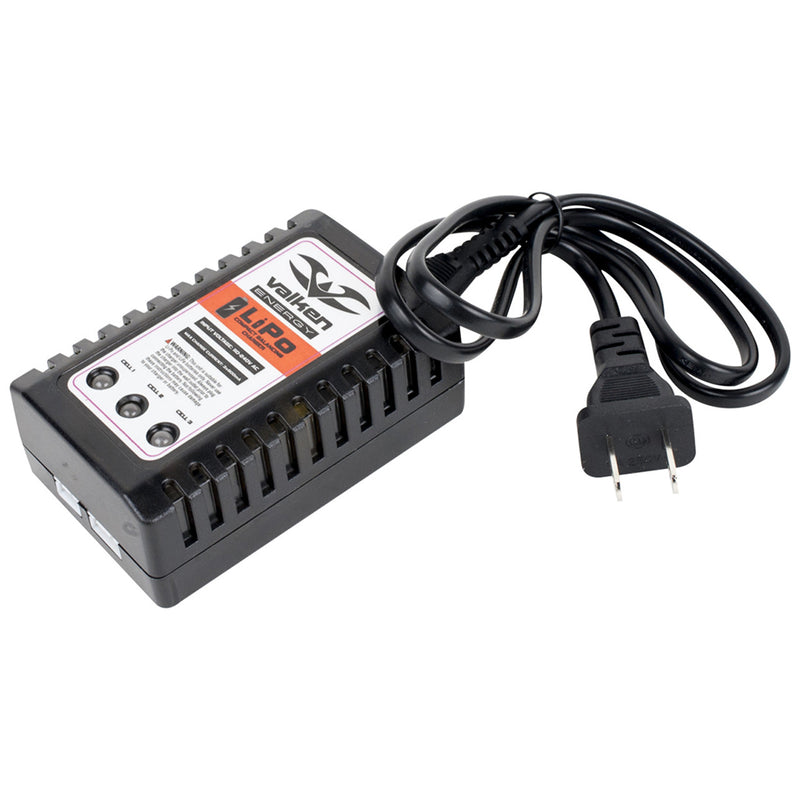 Valken Energy Compact Balance Charger for 2-3 Cell LiPo / LiFe Airsoft AEG Battery Packs