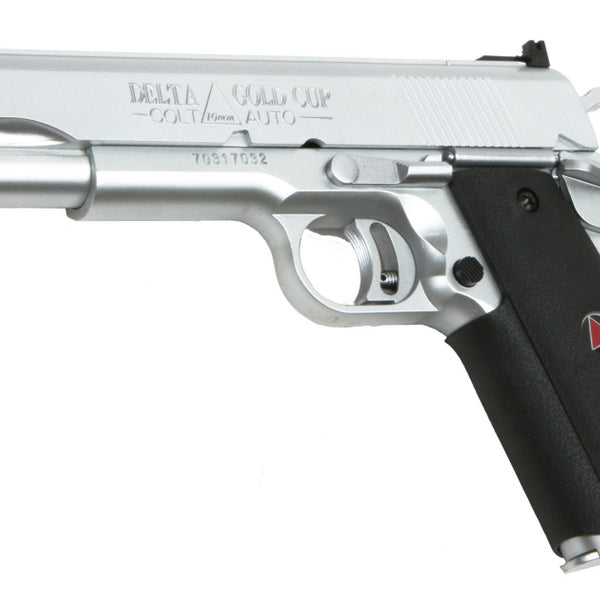 KWC COLT Delta Elite Pistol Spring Power Plastic Airsoft Gun - Silver
