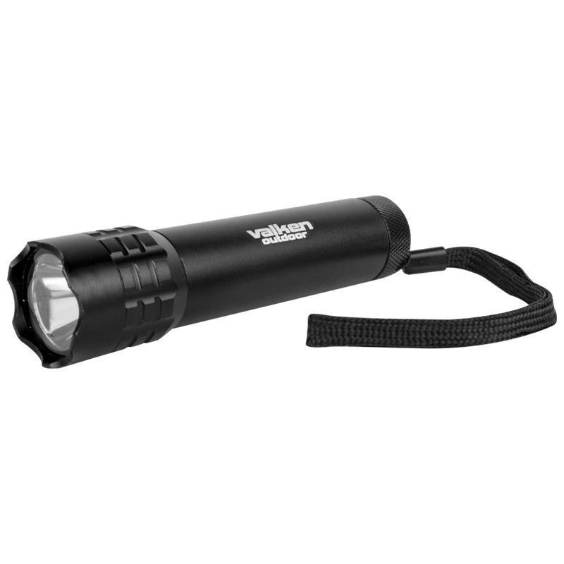 Valken Tactical V-TAC 180 Lumen LED Flashlight w/ Rail Mount & Pressure Switch
