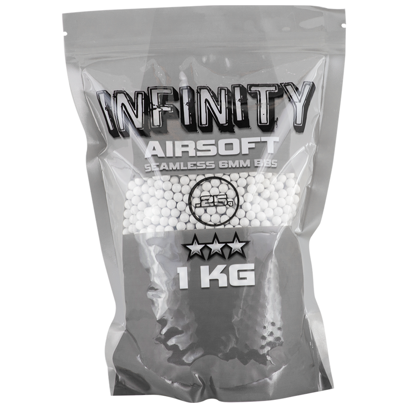 Valken Inifinity .25g 6mm Airsoft Gun BBs 1 KG Bag