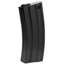 Valken V-TAC M4 / M16 140rd Polymer Airsoft Gun AEG Mid-Cap Magazine - Black / 5 Pack