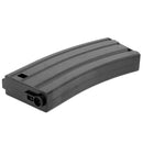 Valken V-TAC M4 / M16 140rd Polymer Airsoft Gun AEG Mid-Cap Magazine - Black / 5 Pack