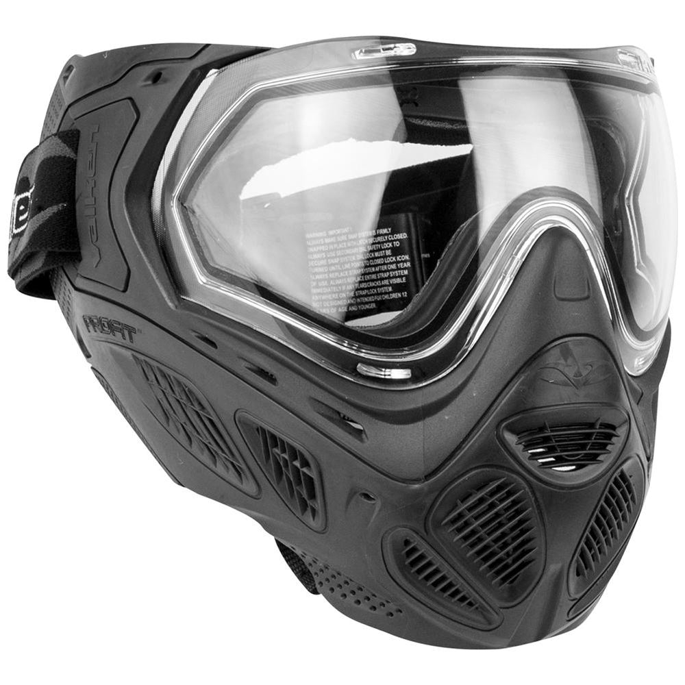 Casco tattico Airsoft Paintball ACH con protezione tattica visiera Occhiali trasparenti integrali Maschera teschio per Airsoft Paintball CS Game