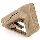 Valken Tactical V-TAC ATS Polymer M4 Airsoft Gun Stock by MERENS - Tan