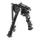 NCSTAR Precision Grade Compact Spring Loaded Bipod w/ 3 Adapters