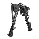 NCSTAR Precision Grade Compact Spring Loaded Bipod w/ 3 Adapters