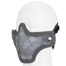 Lancer Tactical Airsoft Lower Face Steel Mesh Half Mask
