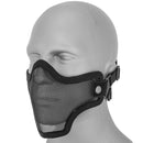 Lancer Tactical Airsoft Lower Face Steel Mesh Half Mask