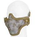 Lancer Tactical Airsoft Lower Face Steel Mesh Half Mask