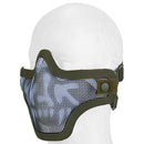Lancer Tactical Airsoft Lower Face Steel Mesh Half Mask