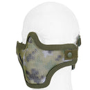 Lancer Tactical Airsoft Lower Face Steel Mesh Half Mask
