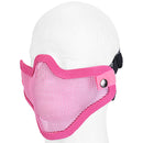 Lancer Tactical Airsoft Lower Face Steel Mesh Half Mask
