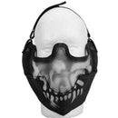 Lancer Tactical Airsoft Lower Face Mesh Mask w/ Ear Protection