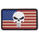 Lancer Tactical US Flag Hook & Loop Airsoft PVC Morale Patch