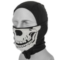 Lancer Tactical Glow in the Dark Airsoft Ghost Skull Mask Balaclava
