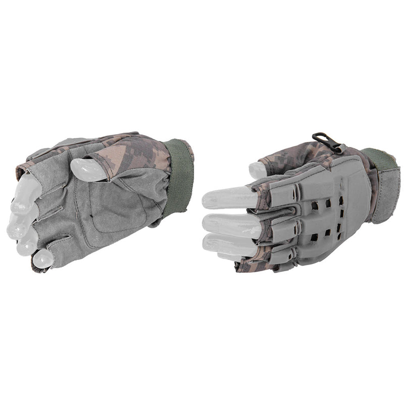 UK Arms Half Finger CQB Airsoft and Paintball Gloves