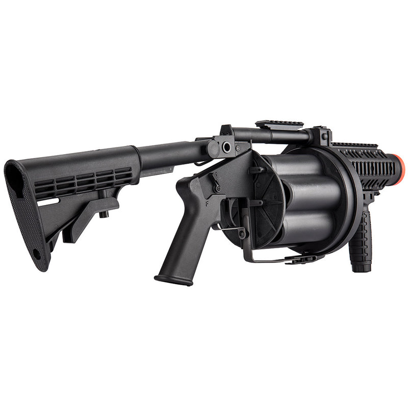 ICS MGL Multi-Shot Revolving 40mm Airsoft Grenade Launcher ...