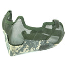 Bravo Tactical V2 Strike Metal Mesh Face Mask with Ear Protection