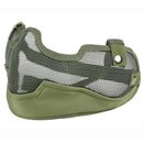 Bravo Tactical V2 Strike Metal Mesh Face Mask with Ear Protection