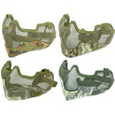 Bravo Tactical V2 Strike Metal Mesh Face Mask with Ear Protection