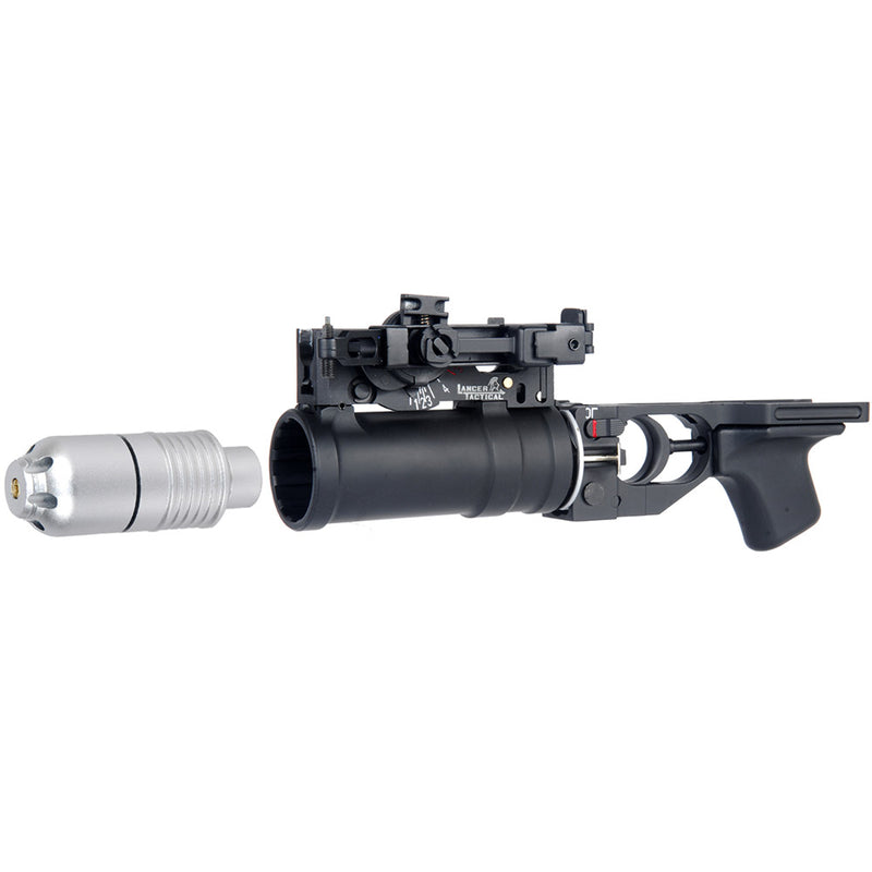 Lancer Tactical GP-25 AK-Series 40mm Airsoft Grenade Launcher w/ Shell