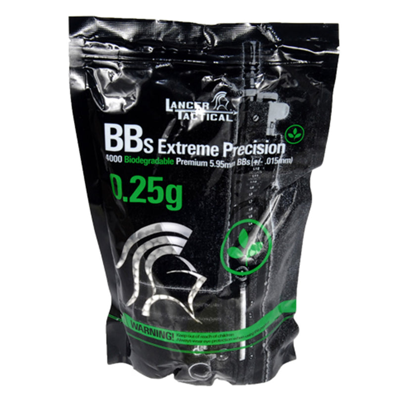 Lancer Tactical 2850 Round .25G Streamline Competition Grade BIO Tracer Lancer Tactical 2850 Round .25G Streamline Competition Grade BIO Tracer