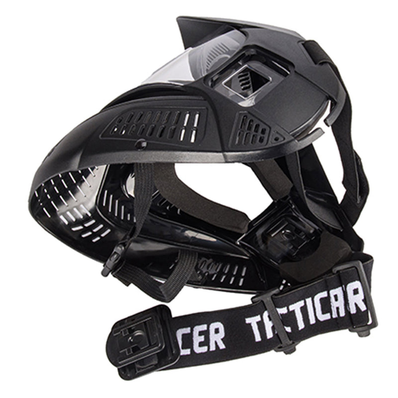 Lancer Tactical Full Face Airsoft Mask with Visor