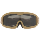 Lancer Tactical AERO Protective Vented Anti-Fog Airsoft Goggles