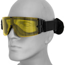 Lancer Tactical Frameless Full Seal Airsoft Safety Goggles