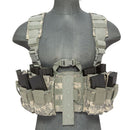 Lancer Tactical MOLLE Chest Rig Harness System w/ Hydration Pouch