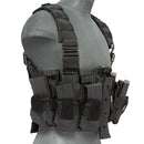 Lancer Tactical MOLLE Chest Rig Harness System w/ Hydration Pouch