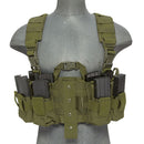 Lancer Tactical MOLLE Chest Rig Harness System w/ Hydration Pouch