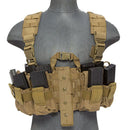 Lancer Tactical MOLLE Chest Rig Harness System w/ Hydration Pouch
