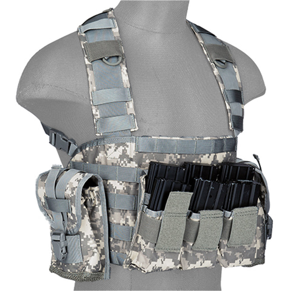 Lancer Tactical Modular RRV-Style MOLLE Chest Rig | AirsoftNMore.com
