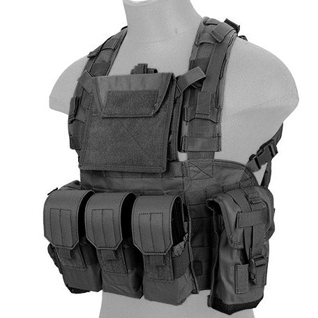 Lancer Tactical Modular RRV-Style MOLLE Chest Rig