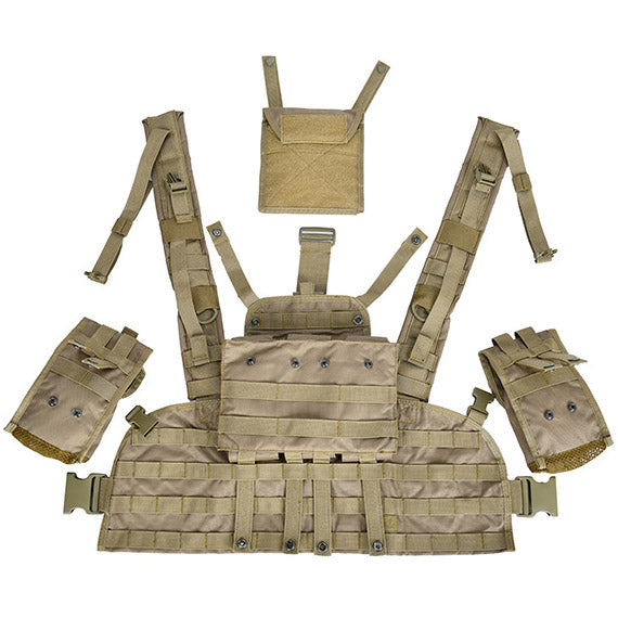 Lancer Tactical Modular RRV-Style MOLLE Chest Rig | AirsoftNMore.com