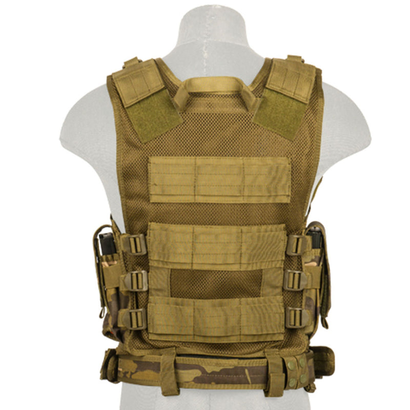 Lancer Tactical Cross Draw Vest with Holster