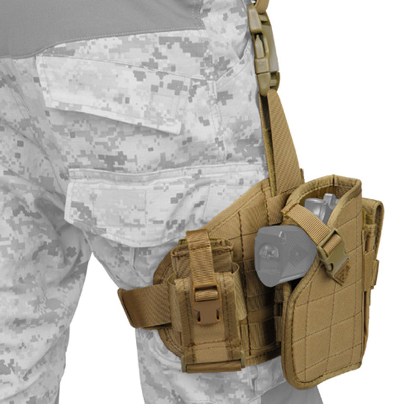 Lancer Tactical MOLLE Platform Drop Leg Pistol Holster