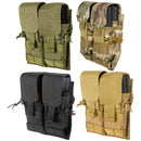Lancer Tactical Double M4 / AK74 Rifle Magazine MOLLE Pouch