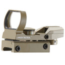 Lancer Tactical 4-Reticle Red / Green Dot Reflex Sight
