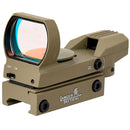 Lancer Tactical 4-Reticle Red Dot Reflex Sight w/ Light Control
