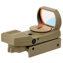 Lancer Tactical 4-Reticle Red Dot Reflex Sight w/ Light Control